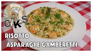 Shrimp and Asparagus Risotto with Chef CKS [upl. by Spencer]