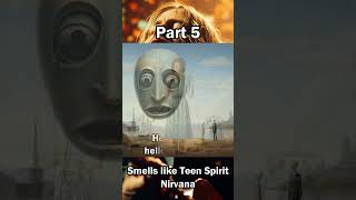 Smells like Teen Spirit  Nirvana  visualized lyrics Part 56 shorts [upl. by Allemrac]