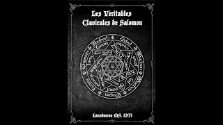 Les Véritables Clavicules de Salomon Magie  Sorcellerie  Esotérisme [upl. by Luapnhoj]