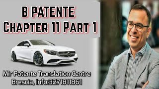 B Patente Driving Licence Chapter 11 Part 1 [upl. by Secnirp359]