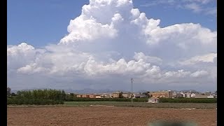 Cumulonimbus timelapse 15062015 [upl. by Yenruogis]