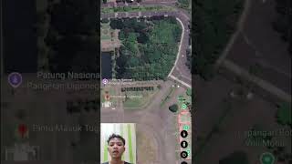 Interpretasi citra Monumen Nasional MonasGoogle Earth [upl. by Alix]