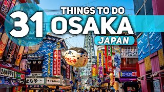 Best Things To Do in Osaka Japan 2024 4K [upl. by Airoled]