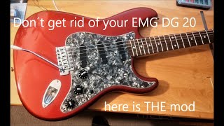 Don´t get rid of your EMG DG20 Here are the mods [upl. by Croner152]