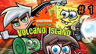 Nicktoons Battle for Volcano Island GBA Walkthrough Part 1 [upl. by Nirik]