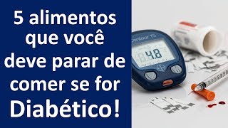 5 alimentos que você deve parar de comer se tem diabetes  Dr Marco Menelau [upl. by Delaine]