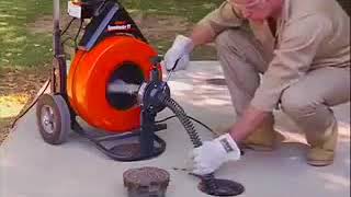 General Wire Speedrooter 92 Power Drain Cleaner Rental wwwgappowercom [upl. by Naud]