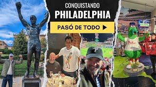 LOS FARSANTES CONQUISTAN PHILADELPHIA Y ZAGUITO HACE UN ROCKY BALBOA [upl. by Wilen]