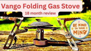 Vango Folding Gas Stove Review Mindful Cooking in an Ancient Woodland [upl. by Dina]