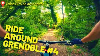 Mont Néron  Ride Around Grenoble 4  Parcours vtt en description [upl. by Assek]