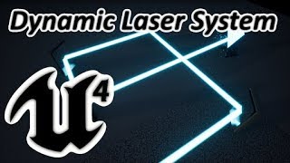 Dynamic Laser System  UE4 Marketplace [upl. by Jerald]