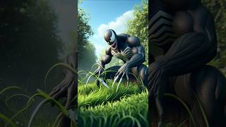 Spiderman Venom Aur Captain America me Se Kon Jitega Gardening art Challange spiderman shorts [upl. by Eirahs]