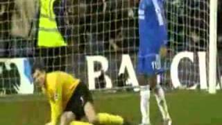 Jens Lehmann Violent Attack  Dive V Chelsea [upl. by Ssidnak]