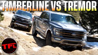 2023 Ford F150 Tremor vs Ford Expedition Timberline Which is the Better OffRoader [upl. by Nnaillek]