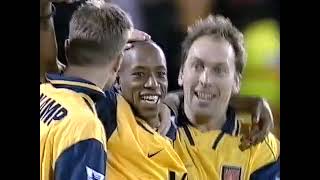 Nottingham Forest Vs Arsenal 199697 Season Highlights [upl. by Biancha]