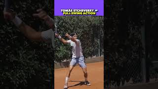 GREAT ETCHEVERRY FULL SWING ACTION tennis shorts [upl. by Catima637]