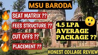 MSU BARODA HONEST COLLEGE REVIEW [upl. by Ecinej]