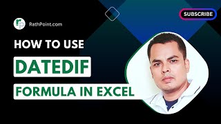 How to use DATEDIF Formula in Excel [upl. by Scrivens]