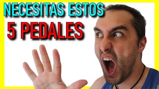 Los MEJORES PEDALES de GUITARRA ELÉCTRICA 🔝 TIPOS BÁSICOS para Comprar TOP 5 [upl. by Aneras611]