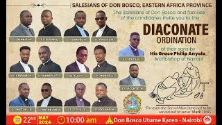 DIACONATE ORDINATION Salesians of Don Bosco amp Marian Hill [upl. by Othello177]