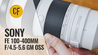 Sony FE 100400mm f4556 GM OSS lens review with samples [upl. by Brenn]