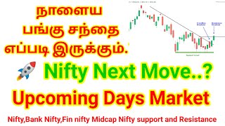 200224 நாளை Market எப்படி இருக்கும்  NiftyBankNiftyFin NiftySensex  Major SupportResistance [upl. by Pickering929]