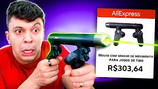 COMPREI um CONTROLE HACKER para jogos de T1R0 É BOM ou NÃO 🤔 [upl. by Enoob685]