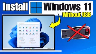 How to INSTALL Latest Windows 11 without USB Drive  EASY STEPS 2025 [upl. by Swart]