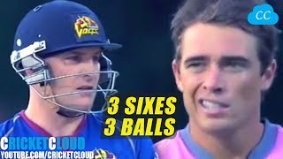 Brendon McCullum’s 3 SIXES from 3 BALLS  4th ONE is SPECIAL [upl. by Lledo876]