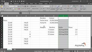 Cómo hacer una fórmula matricial para buscar nombre y fechas con Excel en inglés [upl. by Hazard810]