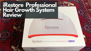 iRestore Professional Hair Growth System review  unbox 282 medicalgrade lasers  LED FDA cleared [upl. by Anitnerolf435]