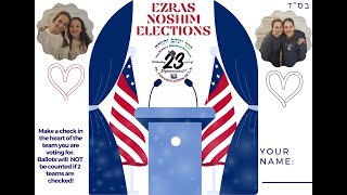 Elections Recap  Ezras Noshim [upl. by Arraic]