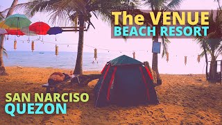 THE VENUE BEACH RESORT San Narciso Quezon Province Tour Travel amp Backpacking Vlog 2021 [upl. by Eiramanel]