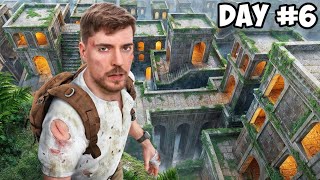 7 Days Exploring An Underground City mrbeast beast [upl. by Englebert]