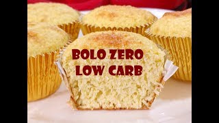 Bolo Zero Açúcar Low Carb [upl. by Frohne721]