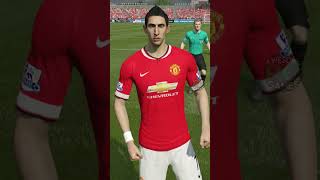 Manchester United 9 years ago FIFA 15 🔴😈shorts fifa manutd fifa15 eafc24 rooney rvp [upl. by Osrit781]