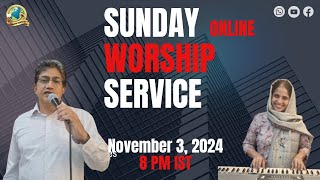 MALAYALAM WORSHIP  SUNDAY ONLINE SERVICE  3rd November 2024 [upl. by Torre619]