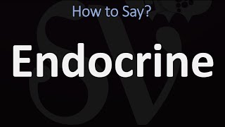 How to Pronounce Endocrine CORRECTLY [upl. by Azarcon]