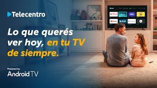 ¡Llegó el nuevo deco 4K con tecnología Android TV a Telecentro [upl. by Dnalhsa]