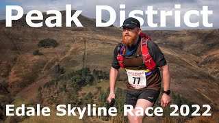 Edale Skyline Race 2022  Peak District Trail Running [upl. by Zsuedat628]