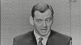 Whats My Line  Tony Randall Mort Sahl panel Aug 23 1959 [upl. by Bolt601]