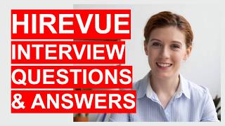 HIREVUE Interview Questions Tips and Answers How to PASS a HireVue Interview [upl. by Nylkcaj350]