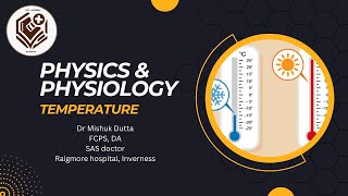 Lecture Physics and physiology of temperature [upl. by Lasonde]