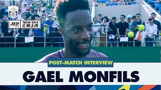 quotI Have The Passion To Play Tennis And Im Patientquot  Gael Monfils After Reaching The Fourth Round [upl. by Nerha]