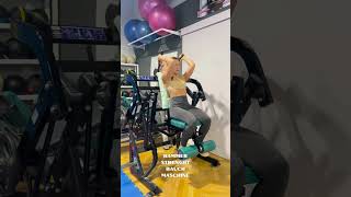 Abdominal Crunch Hammer Strenght kraftsport motivation training gym [upl. by Gintz]