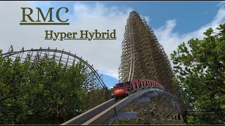 RMC Hyper Hybrid  Nolimits2 Creation RMC Timber Titan [upl. by Aisayt162]