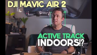 Mavic Air 2 flying indoors Using Active Track inside a house [upl. by Croydon]