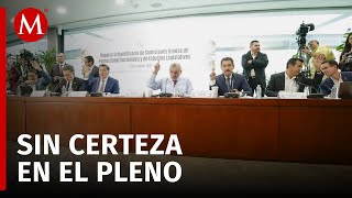 Debate entre Morena y oposición por cambios constitucionales en comisiones [upl. by Dressler]