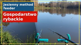 Jesienny method feeder na gospodarstwie rybackim [upl. by Sholley]