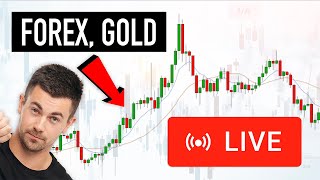 🔴LIVE GOLD amp FOREX Trading Technical Analysis Price Action Chart Patterns Made Simple [upl. by Aihsik]